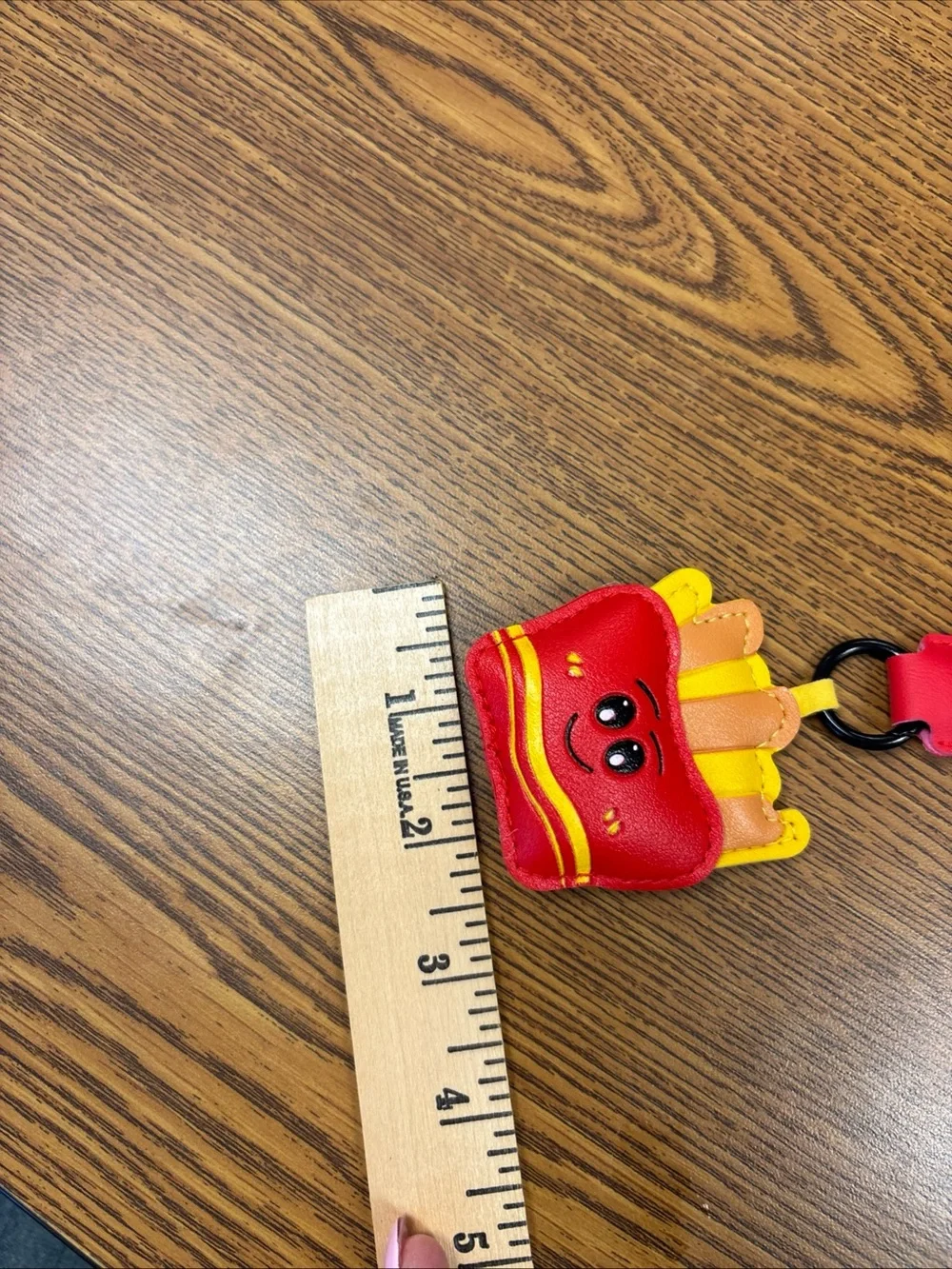 New Absolutely Adorable Faux Leather Keychains/ Purse Charms